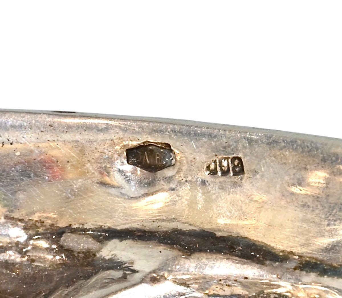 Vaso Neorinascimentale in Argento 800 - Italia Inizio XX Secolo-photo-3